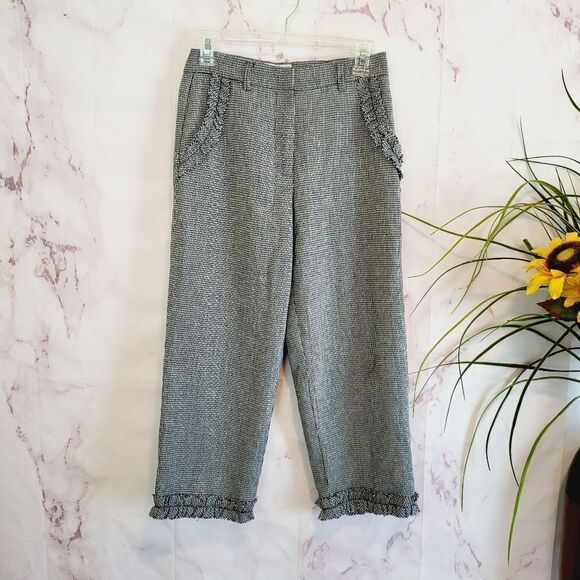 LF Seek The Label houndstooth high rise super cute pants - Picture 2 of 9